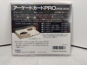 PC Engine Arcade Card Pro CD Rom 2 NEC PCE Video Game