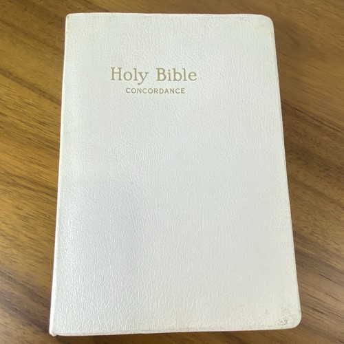 Santa Biblia Concordancia Carta Roja Edición Publicación Mundial Versión King James