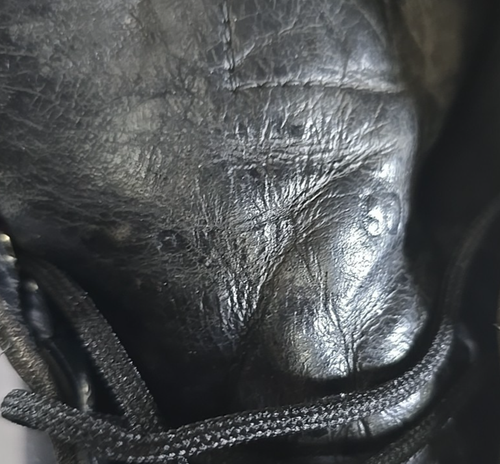 Red Wing 2410 Tech Toe Work Boots Size 9.5 BB Black Oil Resistant - Picture 11 of 11