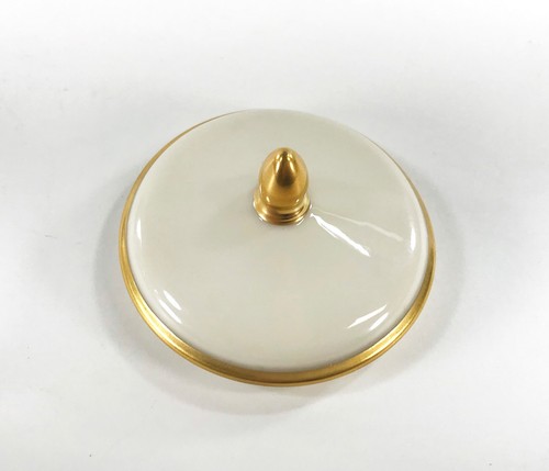 Vintage Lenox Pompeji Porzellan Piercing Ingwer Dose mit Deckel • 24K Gold Details - Bild 7 von 11