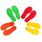  4 Pairs Agility Training Equipment Carpet Spot Markers for Classroom