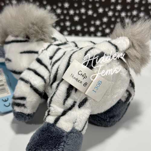 CHIP THE ZEBRA #8 My Blue Nose Friend❣️Me To You 4" Tiny Plush Toy NWT - Picture 5 of 5