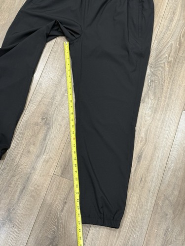 Old Navy Active Herren schnelltrocknende Windbreaker Jogginghose Large schwarz 34x28 - Bild 8 von 12