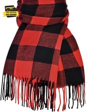 Scarf for Women, Womens Winter/Fall Scarf,Long Plaid Shawls and Wraps, Cashmere 