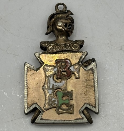 B Of L F & E Brotherhood Of Locomotive Firemen & Enginemen Railroad Watch Fob - Bild 6 von 7