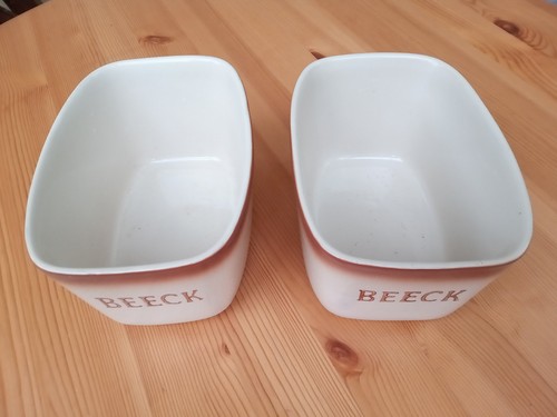 Beeck Feinkost Vintage cuenco cuenco mostrador pescado aprox. 1,25 l