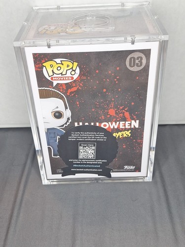 SIGNED BY TYLER MANE HALLOWEEN MICHAEL MYERS 03 FUNKO POP BECKETT - Picture 3 of 6