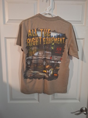 CAMISA VINTAGE DODGE TRUCK TODO EL EQUIPO CORRECTO TALLA MEDIANA - Imagen 3 de 3