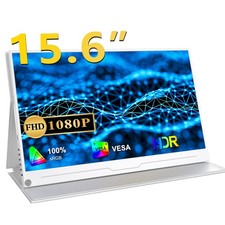 15.6" 1200:1 IPS Screen Portable Monitor Ultra Thin FHD For PS6 XBOX One Laptop