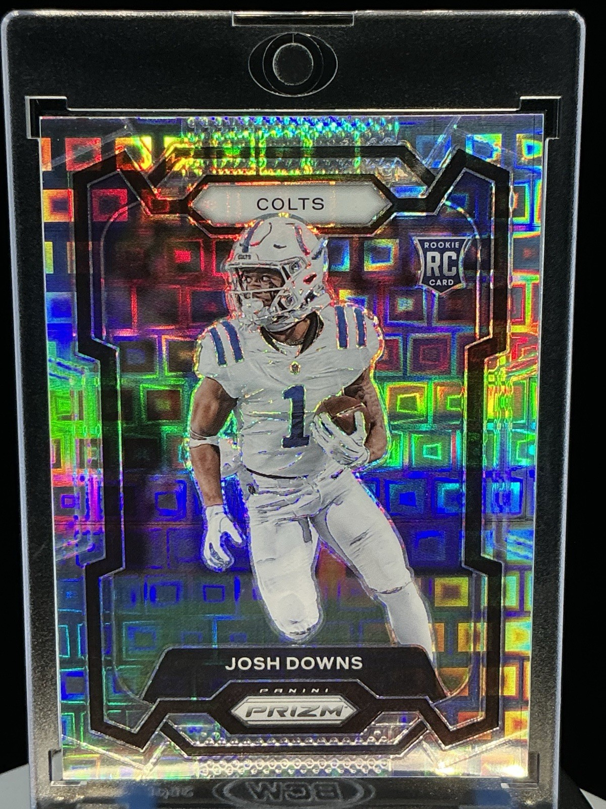 2023 Panini Prizm Josh Downs Pandora Prizm Rookie RC 025/400 Colts #345