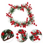  Rote Beeren Girlande Künstlich Deko Wandkranz Weihnachtsgirlande