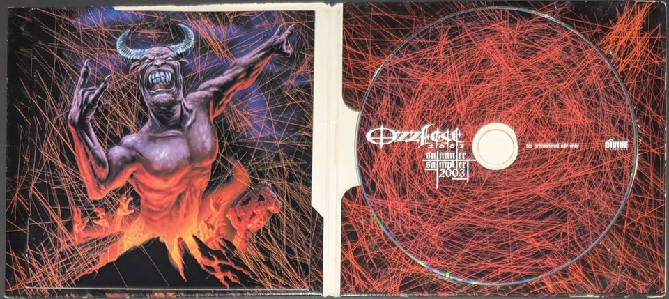 Ozzfest 2003 Summer Sampler CD Promo Compilation Foto 3 de 4