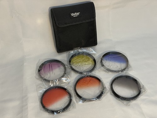 Vivitar Series 1 67mm Filter Kit With 6 Filters For Canon Fujifilm Nikon Tameron - Picture 1 of 2