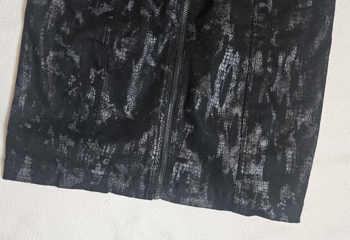 Punk Rave Sleeveless Mini Dress Women's XL Black Full Lace Back Pockets Stretch  - Picture 4 of 10