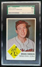 1963 Fleer Brooks Robinson #4 Orioles SGC 5.5