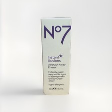 No7 ‎instant Ilusions Airbush Away Primer 30ml Hypo-allergenic Brand New Uk Stoc