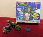 Teenage Mutant Ninja Turtles (TMNT) Turtlecycle (1989) NOT COMPLETE with box