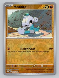 Meditite 099/182 Destined Rivals Reverse Holo Common