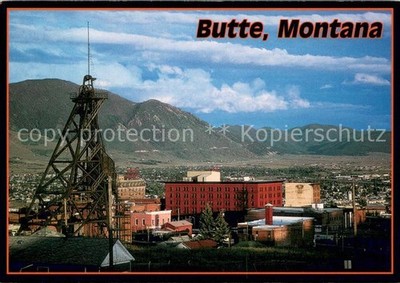 Butte Montana A Gallows Frame Mine Elevator Tower