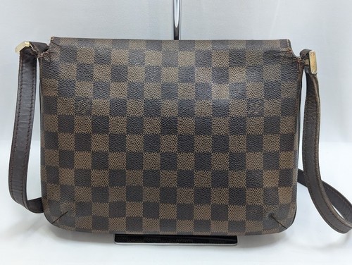 LOUIS VUITTON Damier Musette Tango Shoulder Bag Brown N51255 LM0898 Authentic LV - Picture 2 of 16