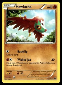 2016 XY - Fates Collide Hawlucha Basic/Uncommon #48