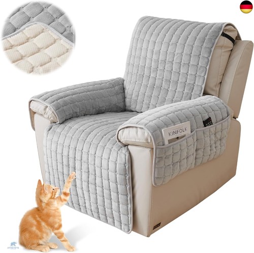 JABNOW Sesselschoner mit Armlehne,rutschfest Sesselbezug Sesselschoner für  - Bild 1 von 7