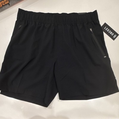LEG3ND mens black shorts 