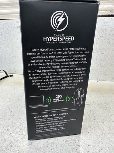 Razer Basilisk Ultimate Wireless Optical Gaming Mouse - Schwarz mit Chroma RGB. - Bild 4 von 5