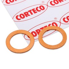 2x CORTECO Dichtring Ölablaßschraube Ölablaßschraube Dichtung 005569S 1,5mm 18mm
