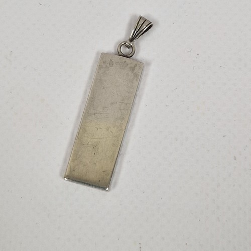 Colgante lingote Queen Jubilee vintage 1977 plata Syerling Birmingham por D(S) Ltd - Imagen 5 de 9