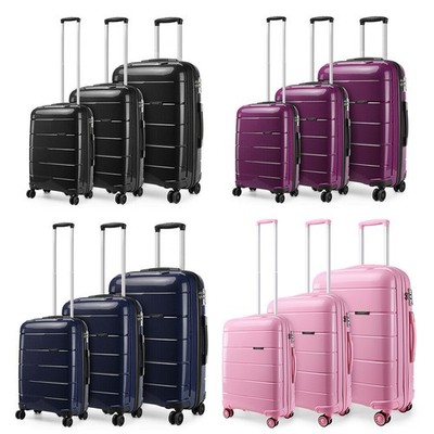 M-L-XL PP Hartschalenkoffer 4-Rader-Trolley-Koffer Reisekoffer Handgepäck
