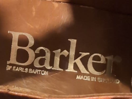 Vintage Barker Supremus Derby Schuhe Größe 6,5 braun unbenutzt - Bild 11 von 11