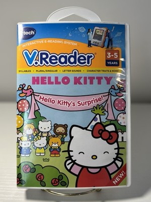 VTech V.Reader Hello Kitty's Surprise Interactive Reading Games 3-5 Years
