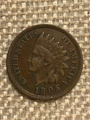 1905 Indian Head Cent Extremely Fine XF