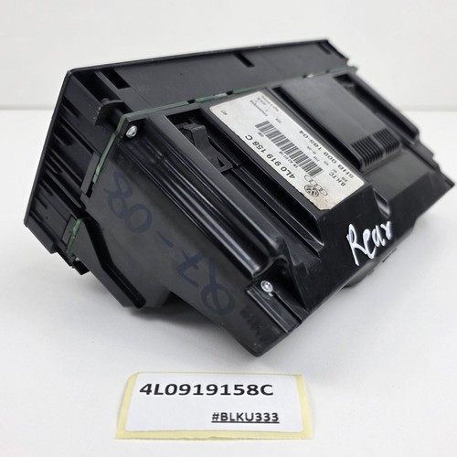 2007-2009 Audi Q7 Rear Climate Control Panel 4L0919158C - Picture 6 of 17