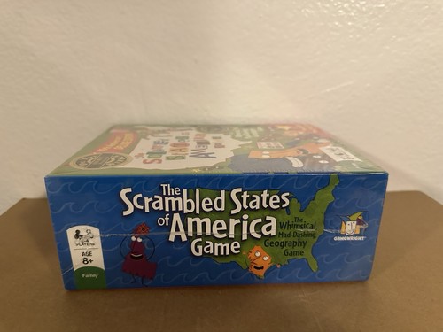 The Scrambled States Of America Game 10 Anniversary Deluxe Edition - W/Mini Book - Picture 5 of 6