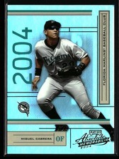 Miguel Cabrera 2004 Playoff Absolute Memorabilia #79 #/1349 Florida Marlins