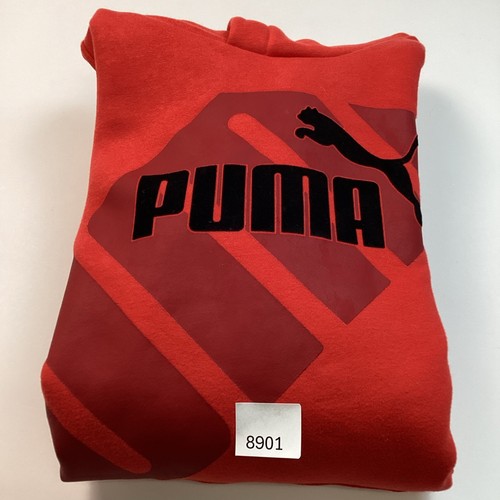 Puma Youth Boys Hoodie Sweatshirt, Red, Size L (14/16) - Picture 8 of 8