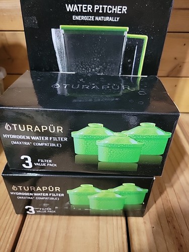 Turapur Hydrogen Water Pitcher With Extra Filters - Afbeelding 2 van 5