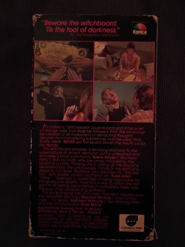 Witchboard 1987 VHS - Bild 2 von 4