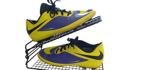 Botas de fútbol Nike Hypervenom azules y amarillas talla 4 - Imagen 1 de 22