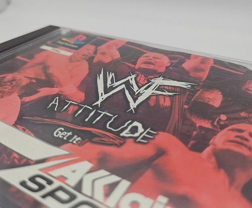 WWF Attitude  (PS1) Playstation 1 Black Label Tested Fast Dispatch - Picture 9 of 9