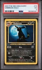 2001 POKEMON NEO DISCOVERY #13 UMBREON-HOLO PSA 3