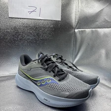 Saucony Womens Ride 16 Gray Blue SZ 11 Running Walking Sneakers Shoes S10830-15