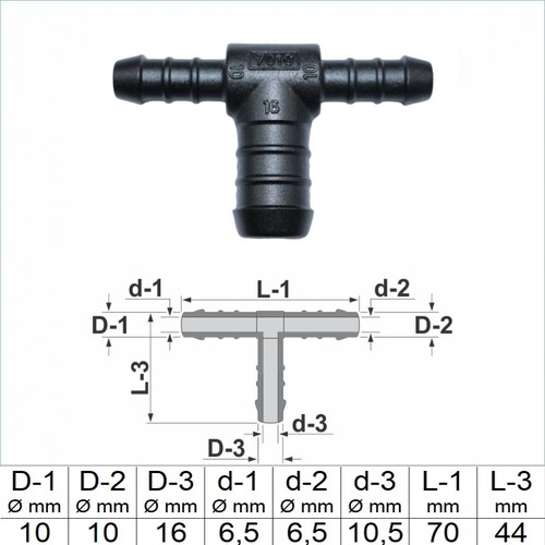 Schlauchverbinder RGV Kunststoff PA GF30 schwarz 3-32mm alle Größen - Bild 45 von 123