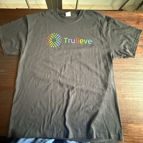 Trulieve Pride Rainbow Be Tru To You Black Crewneck Gay Pride 420 XL T83