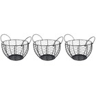 3 Pack Lebensmittelvorstellungskorb Aufbewahrungskorb Für Zwiebeln
