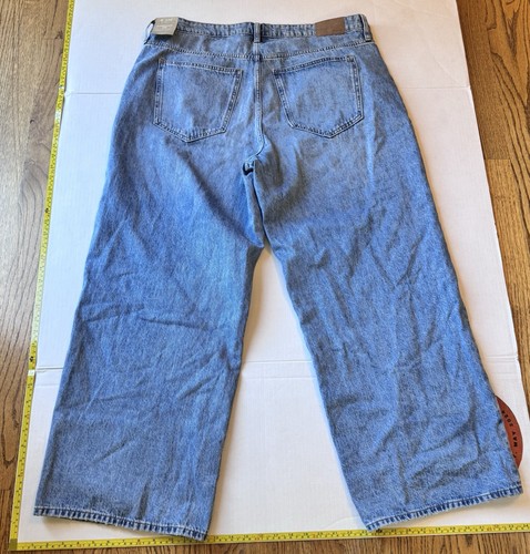 Madewell Damengröße 16 W superweites Bein hohe Taille Denim Jeans neu mit Etikett - Bild 6 von 9