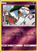 Chimecho Reverse Holo Common SM - Crimson Invasion 43/111 Near Mint