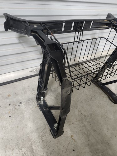 EZ GO TXT Golf  Cart Bag Rack, Sweater Basket, Bag Straps With Hardware 1994-Up - Picture 2 of 4